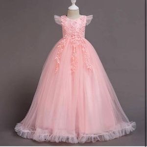 Toddler blush pink dress